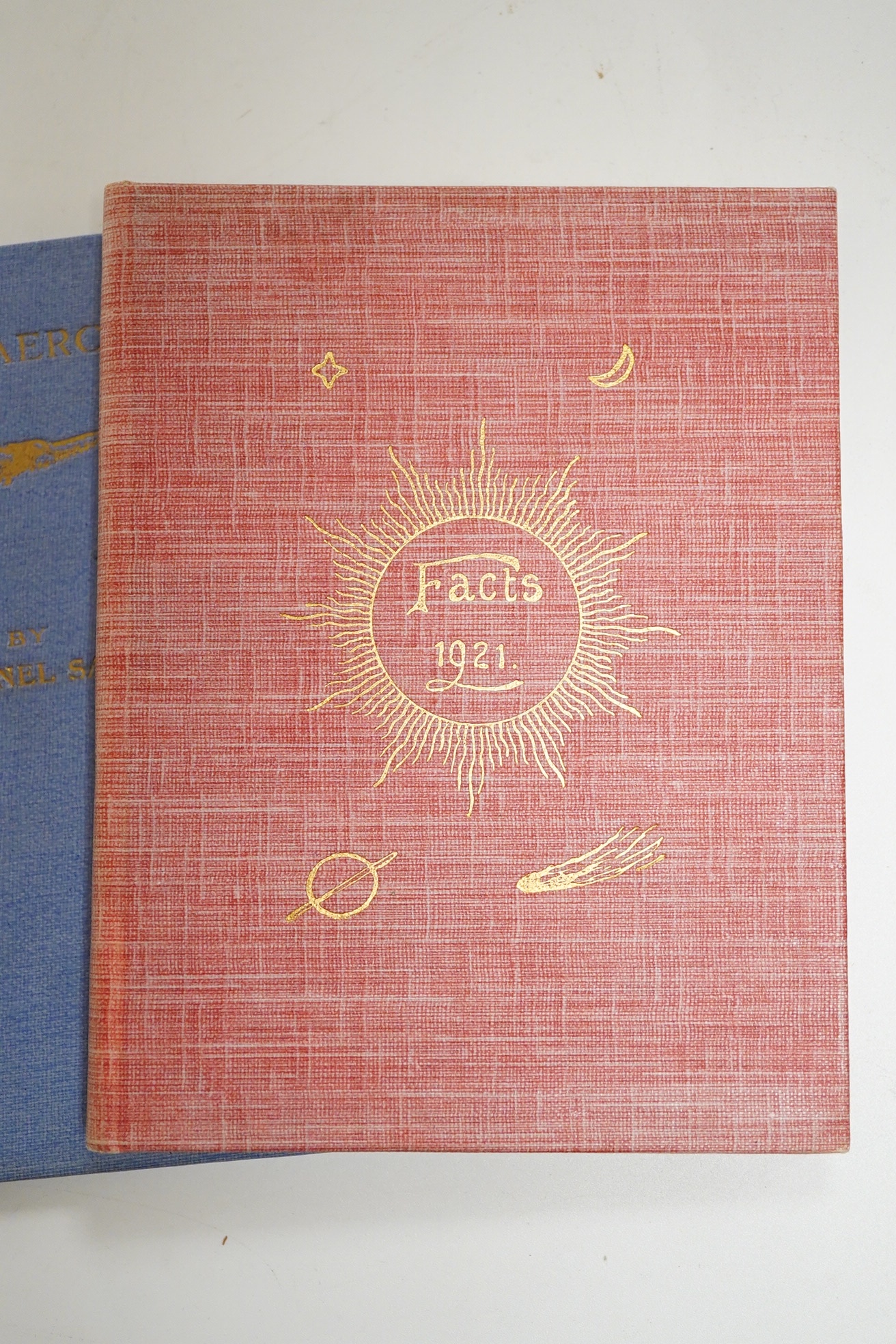 Salomons, Sir David Lionel - (New Year Keepsakes, issued to friends), for 1918-22, 1924 and 1926 - Flight by Aeroplane; 
